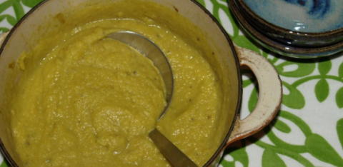 Spicy Parsnip Soup
